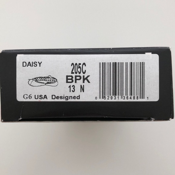 🩰Capezio🎁NWT🩰Child Full Sole Leather Daisy Ballet Shoe Slipper 205C BPK Dance🩰 - Picture 5 of 7